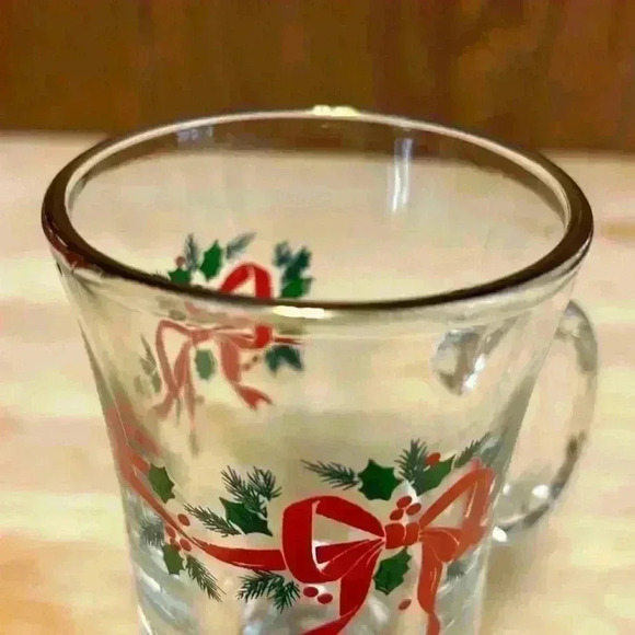 Libbey Glass Company Indiana Glass Pattern "Irish Mug" Vintage - Picture 6 of 9